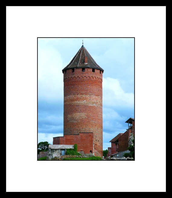Turaida Castle Photo, Architecture Wall Art, Home Decor Wall Art, Travel Photography, Office Wall Decor, Historic Architecture, European Art