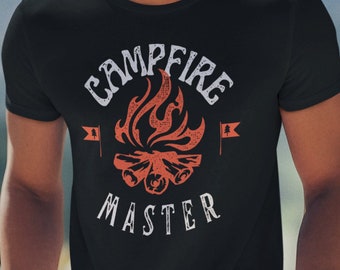 Campfire Master Shirt - Perfect Gift for Camping Dads and Husbands