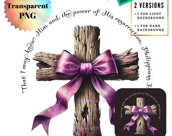 Christian Faith Clipart, Christian Coquette Cross Png, Bible Verse Art, Easter Coquette, Christianity Cross Png, Faithful Design SVG