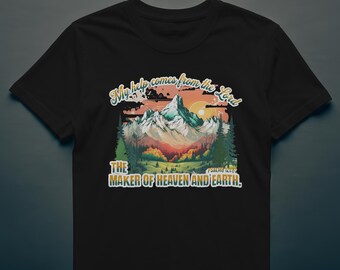 Psalms 121 PNG | Christian Bible Verse, Religious Sublimation (Digital Download)