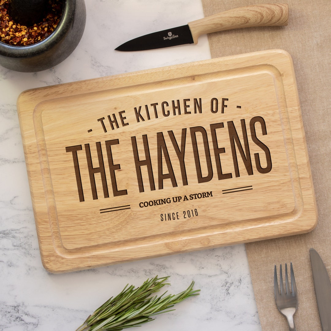 Custom Cutting Board, Personalised Chopping Board, Personalised Cutting