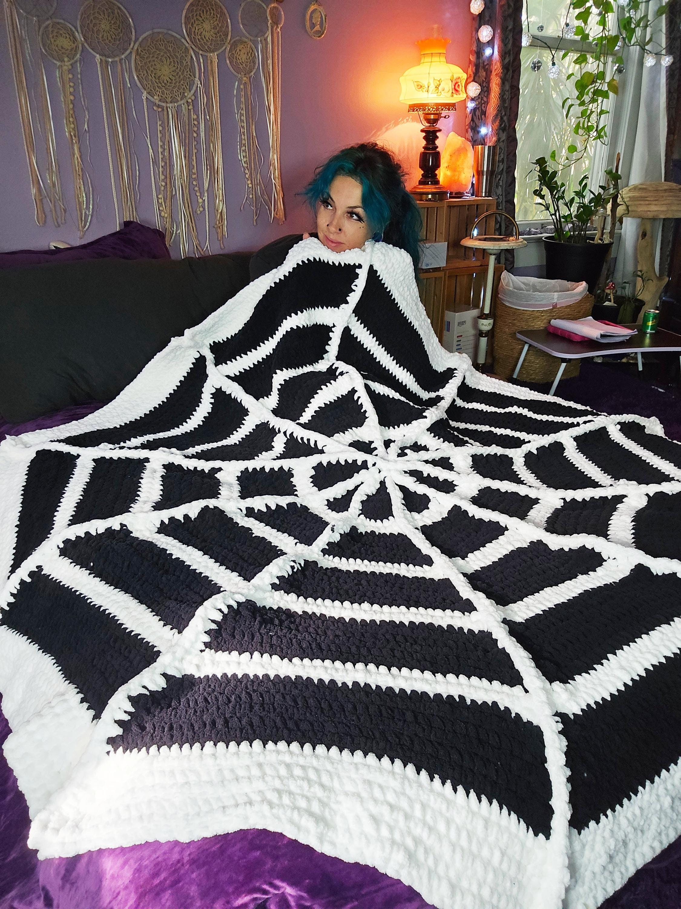 Spiderweb Rug/blanket/throw Crochet PATTERN TUTORIAL - Etsy