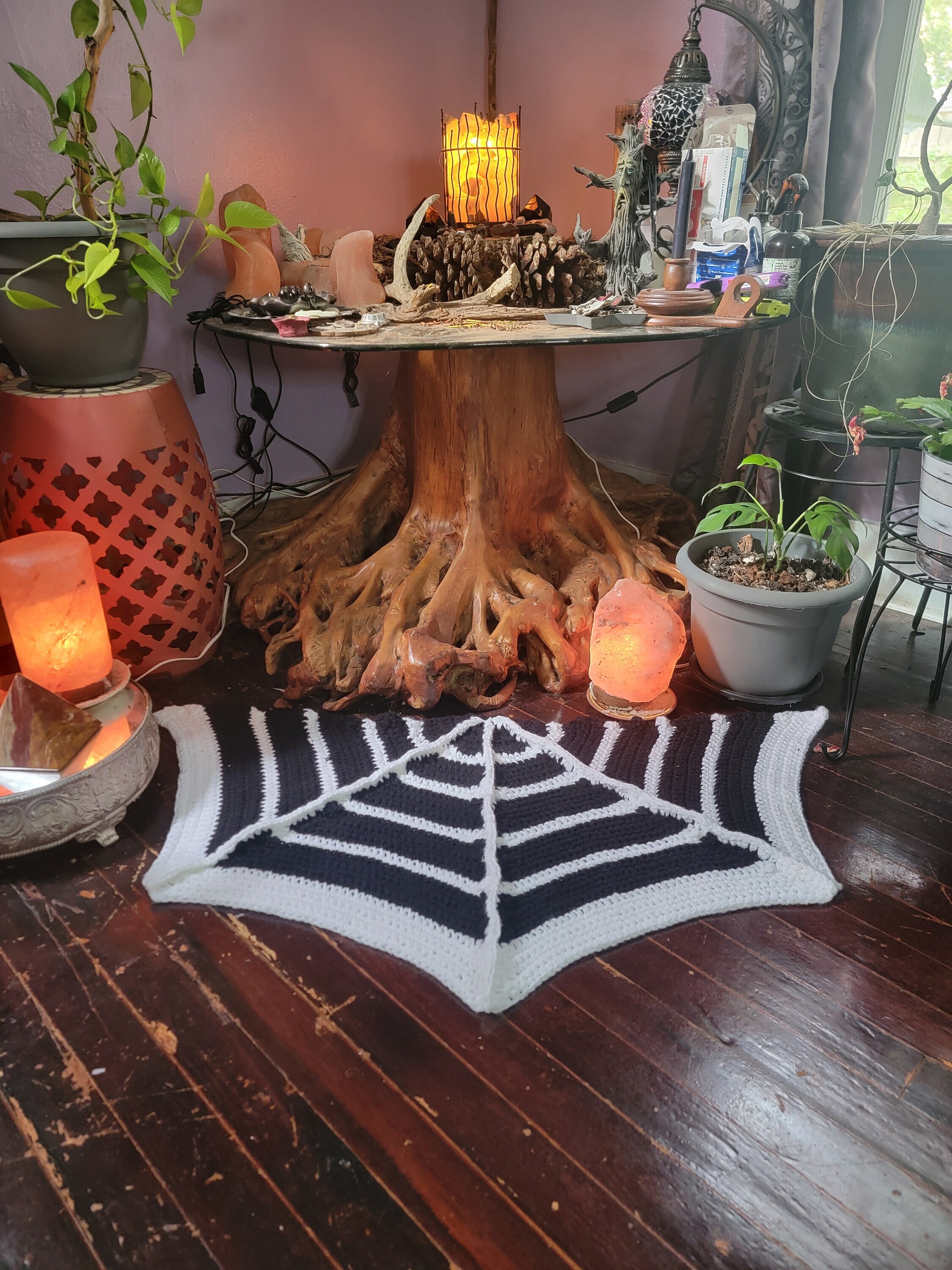 Spiderweb Rug/blanket/throw Crochet PATTERN TUTORIAL - Etsy