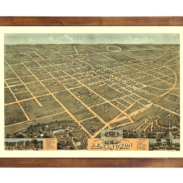 Lexington Ky Prints Etsy