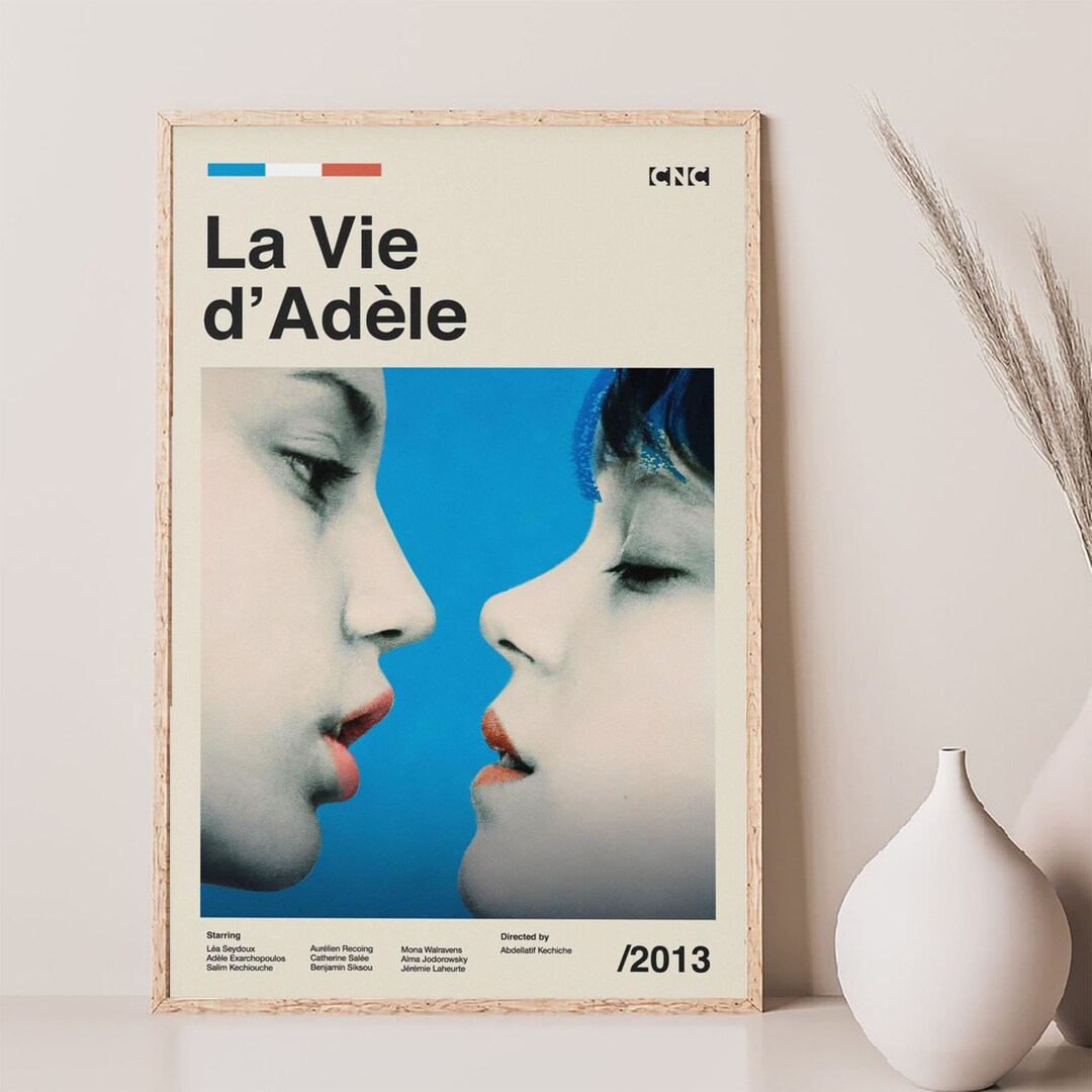 Blue is the Warmest Color Movie Poster Vintage Movie Room Etsy
