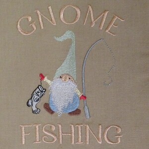 Fishing Gnome Towel