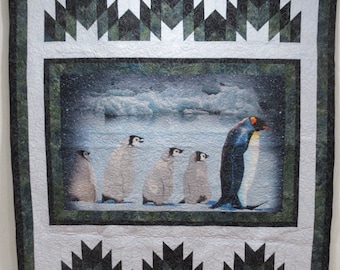 Quilt - Penguin Call of the Wild