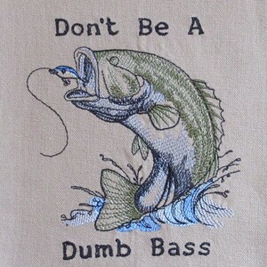 Bass Fishing Towel