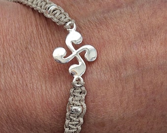 LAUBURU PLATA. PULSERA