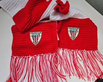 Ganchillo Bufanda Athletic Club De Bilbao