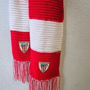 Ganchillo Bufanda Athletic Club De Bilbao imagen 5