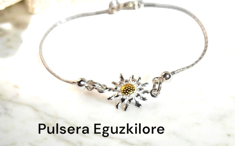 Pulsera Eguzkilore Plata bild 1