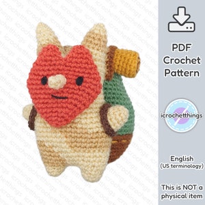 ANLEITUNG Wald Reisender Amigurumi Häkelanleitung Plüsch PDF