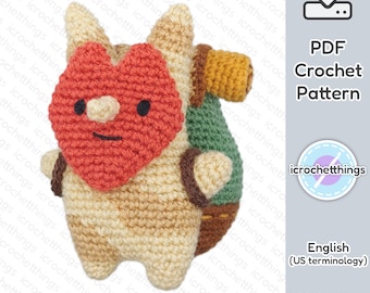 ANLEITUNG Wald Reisender Amigurumi Häkelanleitung Plüsch PDF