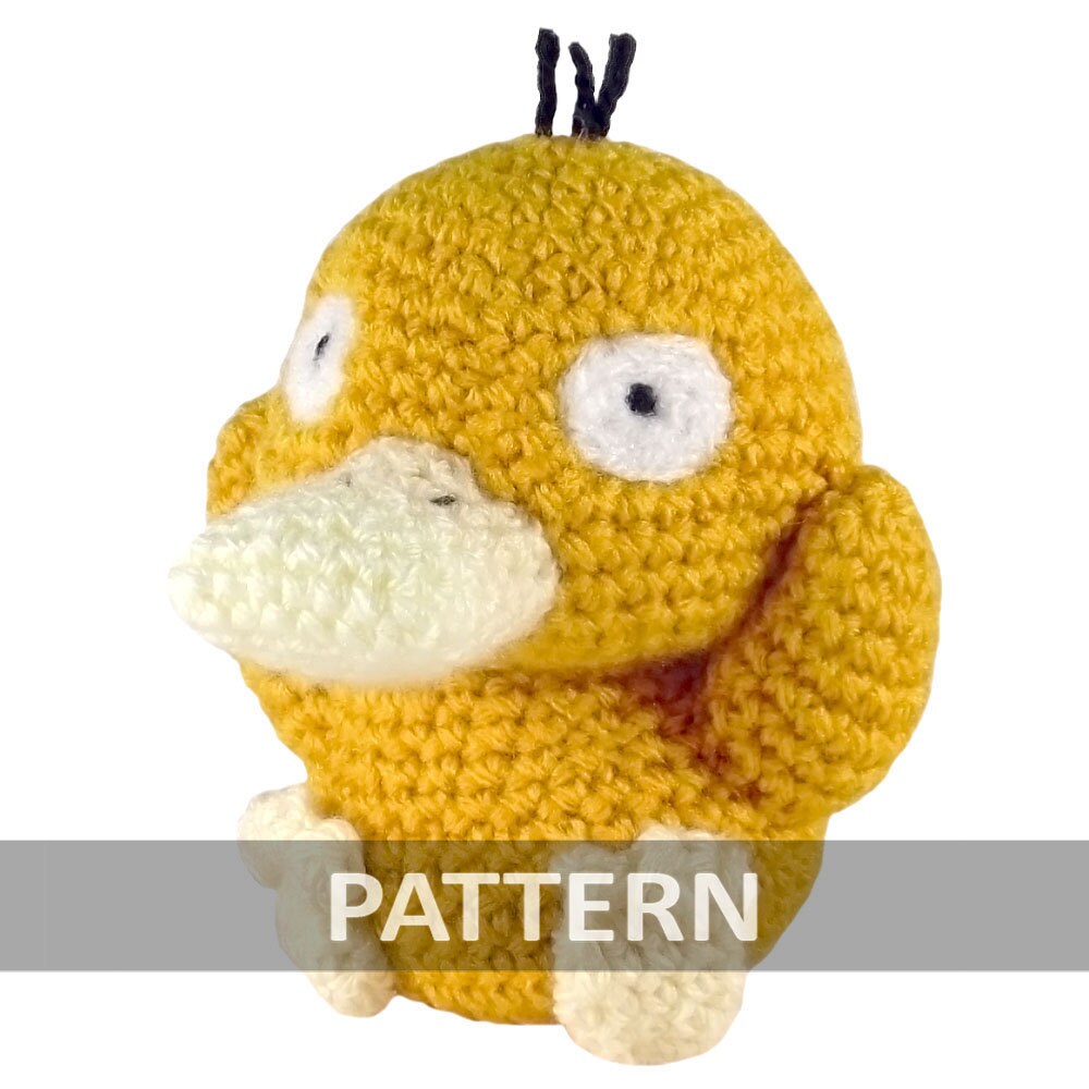 psyduck plush pattern