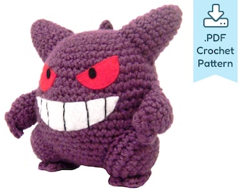 MOTIF Shadow Monster Amigurumi peluche au crochet PDF