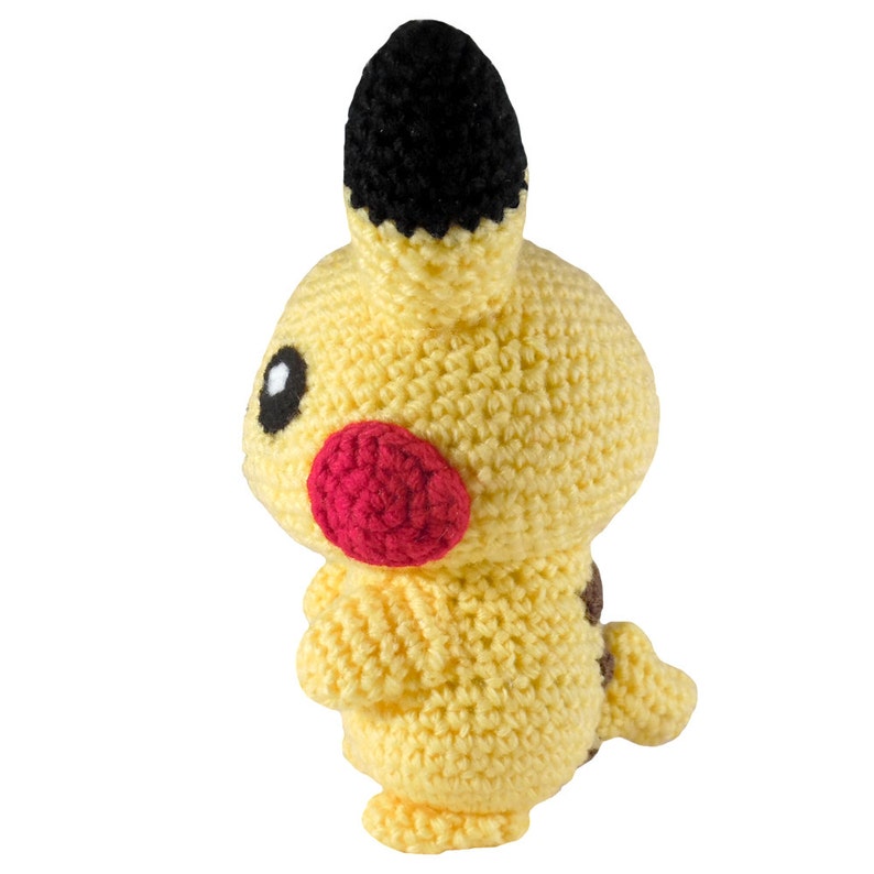 PATRÓN Ratón Amarillo Amigurumi Crochet Peluche PDF imagen 3