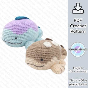 ANLEITUNG Muddy Salamander 2 in 1 Amigurumi häkeln Plüsch PDF