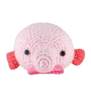 PATTERN Blobfish Amigurumi Crochet Plush PDF image 2