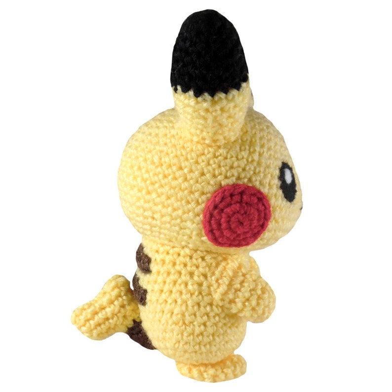 PATRÓN Ratón Amarillo Amigurumi Crochet Peluche PDF imagen 5