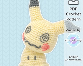 PATTERN Haunted Puppet Amigurumi Crochet Plush PDF