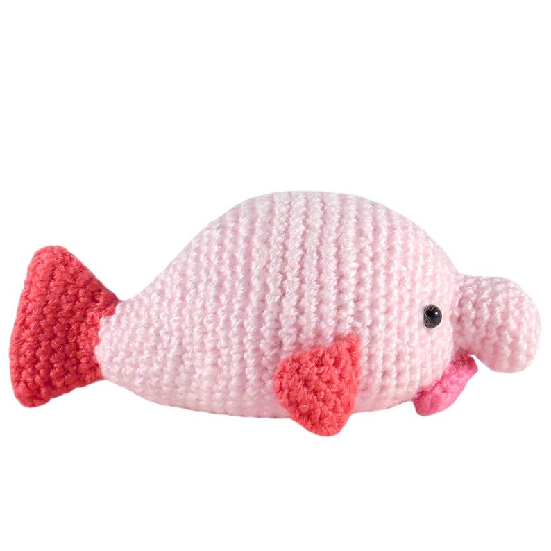 PATTERN Blobfish Amigurumi Crochet Plush PDF image 5