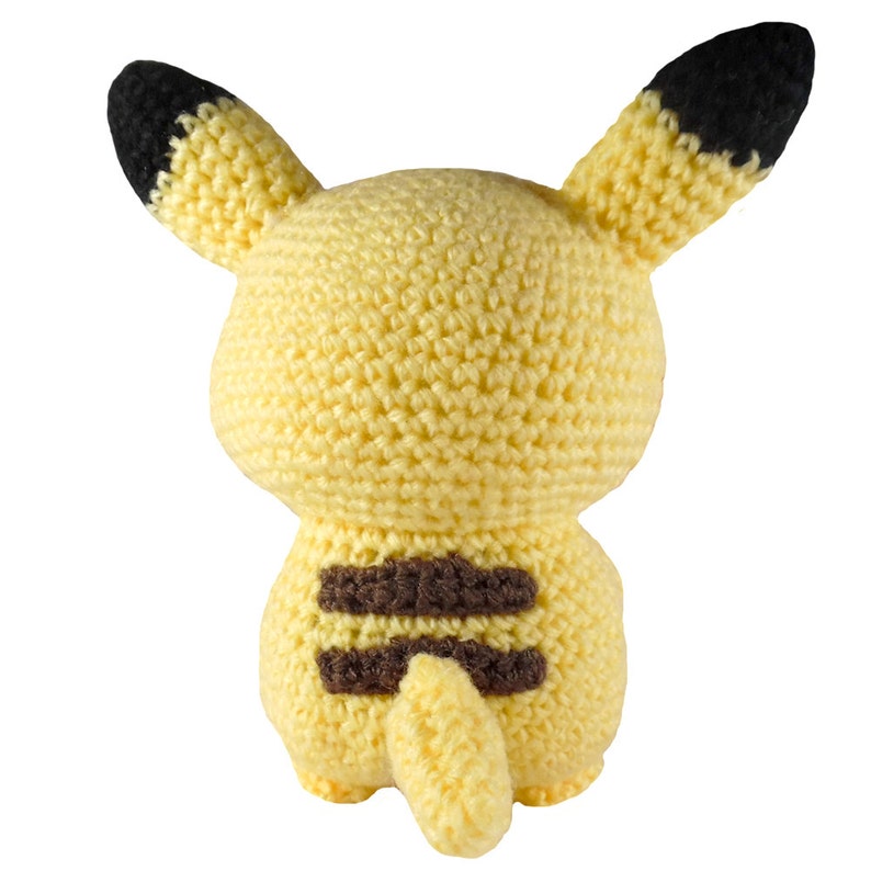 PATRÓN Ratón Amarillo Amigurumi Crochet Peluche PDF imagen 4