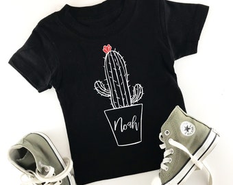 Customized Cactus Baby / Kid Tee