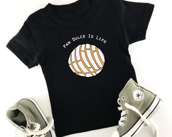 Pan Dulce is Life Black T-shirt
