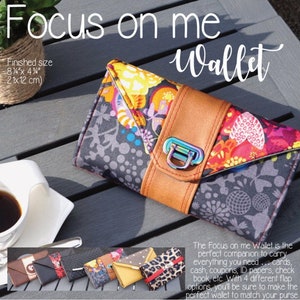 Focus on me Wallet / sewing pattern (English version)