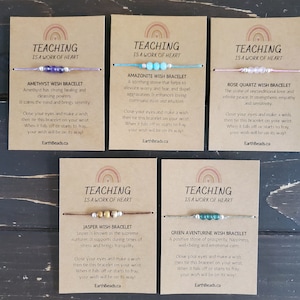 Teacher Appreciation Gifts, Thank You Gifts, Teaching is a Work of Heart, Small Gifts, Daycare Provider Gift, Goodbye Daycare Teacher Gift
