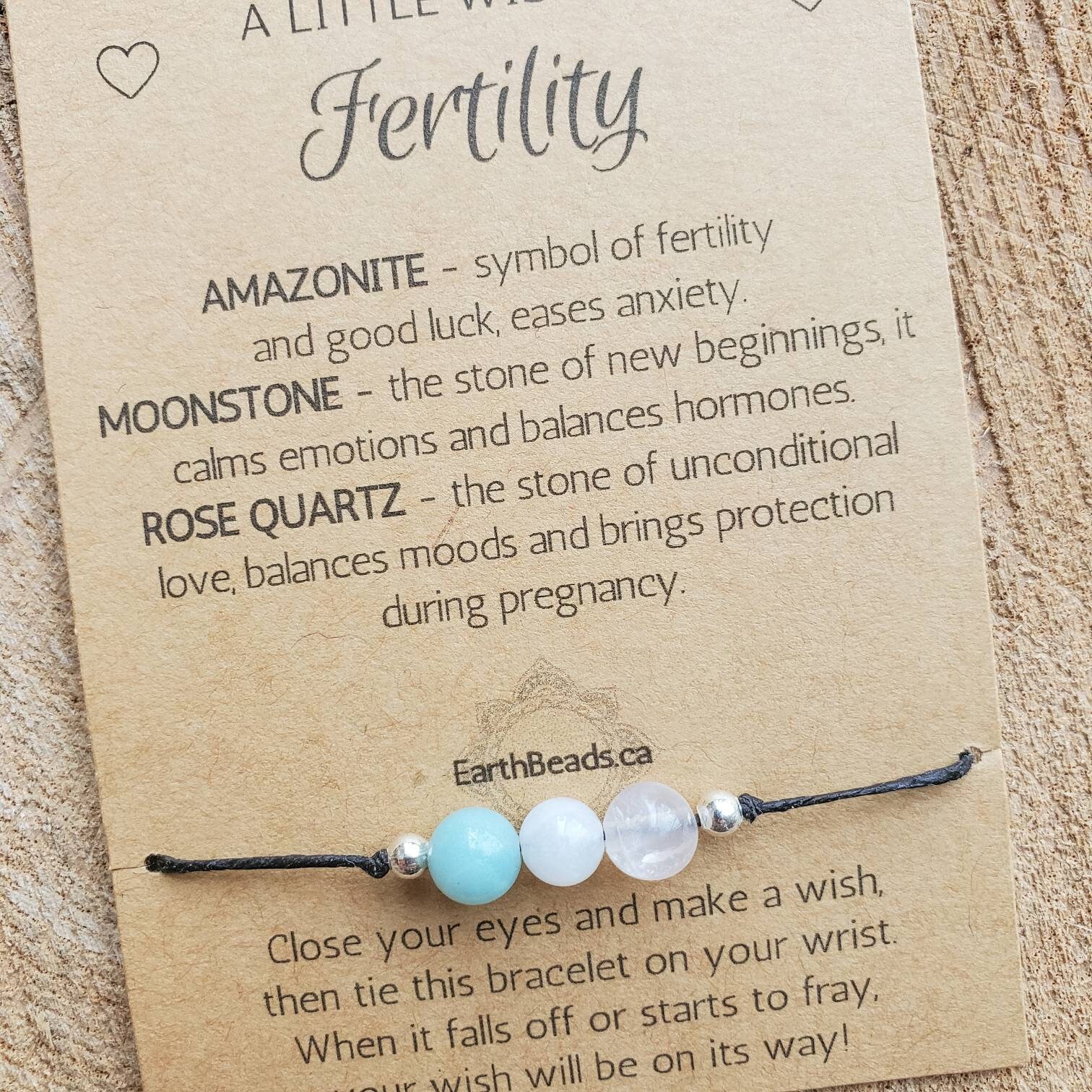 Fertility Bracelet Fertility Gift Fertility Wish Bracelet | Etsy