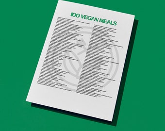100 Vegan Meals Collection, Healthy Plant-Based Recipes