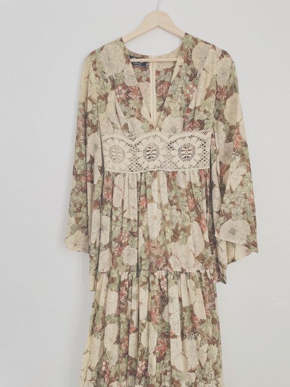 Rare 1970s Gunne Sax Dress - Gem