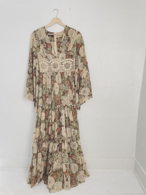 Rare 1970s Gunne Sax Dress - Gem