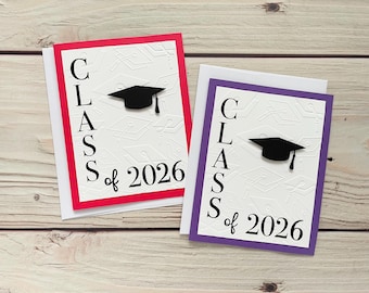 Graduation Greeting Card Class of 2026 - Size A2