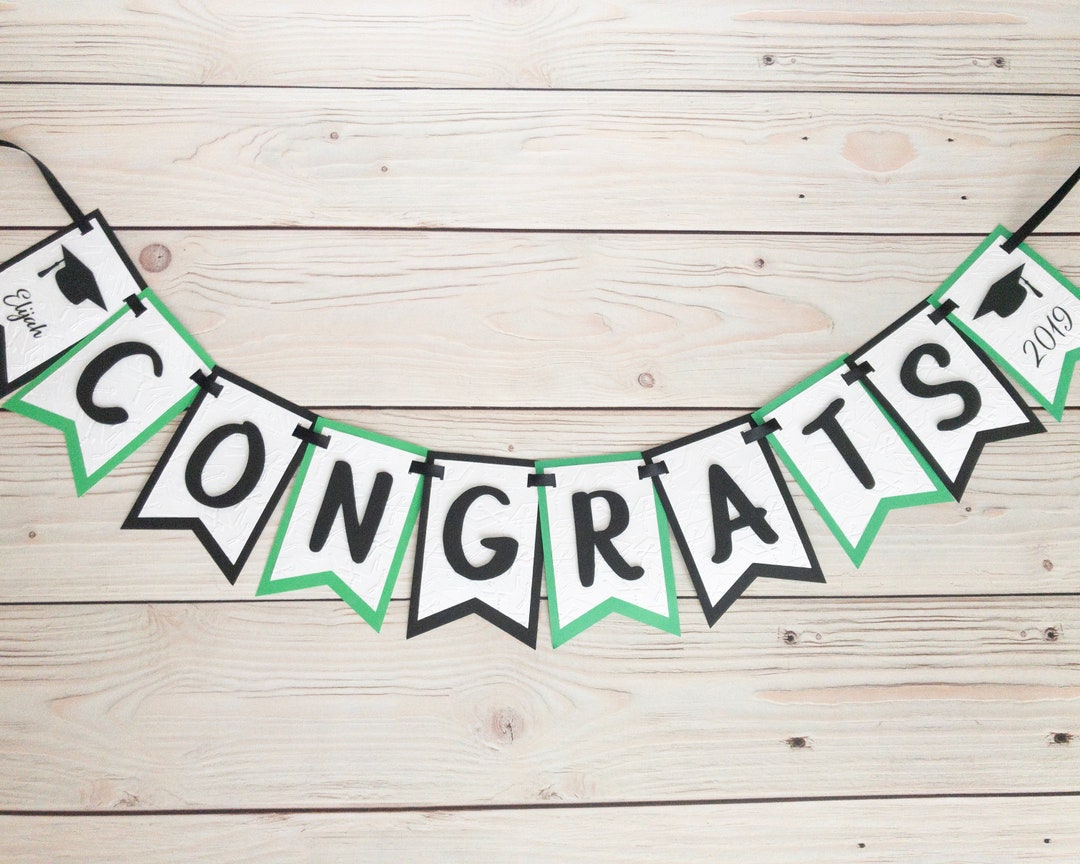 Congratulations Graduation Banner, Personalized/custom 2026 - Etsy