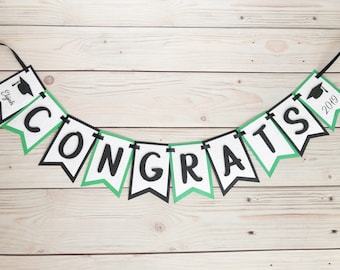 Congratulations Graduation Banner, Personalized/Custom 2026