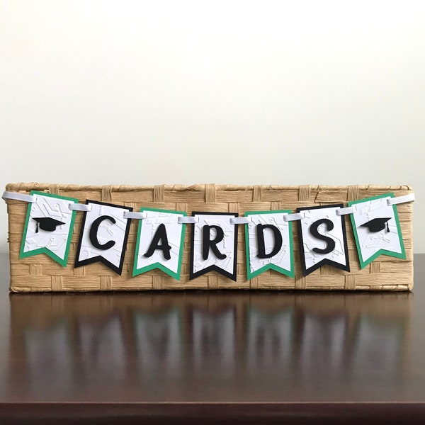 Mini CARDS Banner - Graduation Themed - Custom Colors