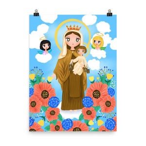 Our Lady of Mount Carmel Poster