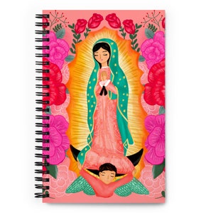 Our Lady of Guadalupe Spiral notebook