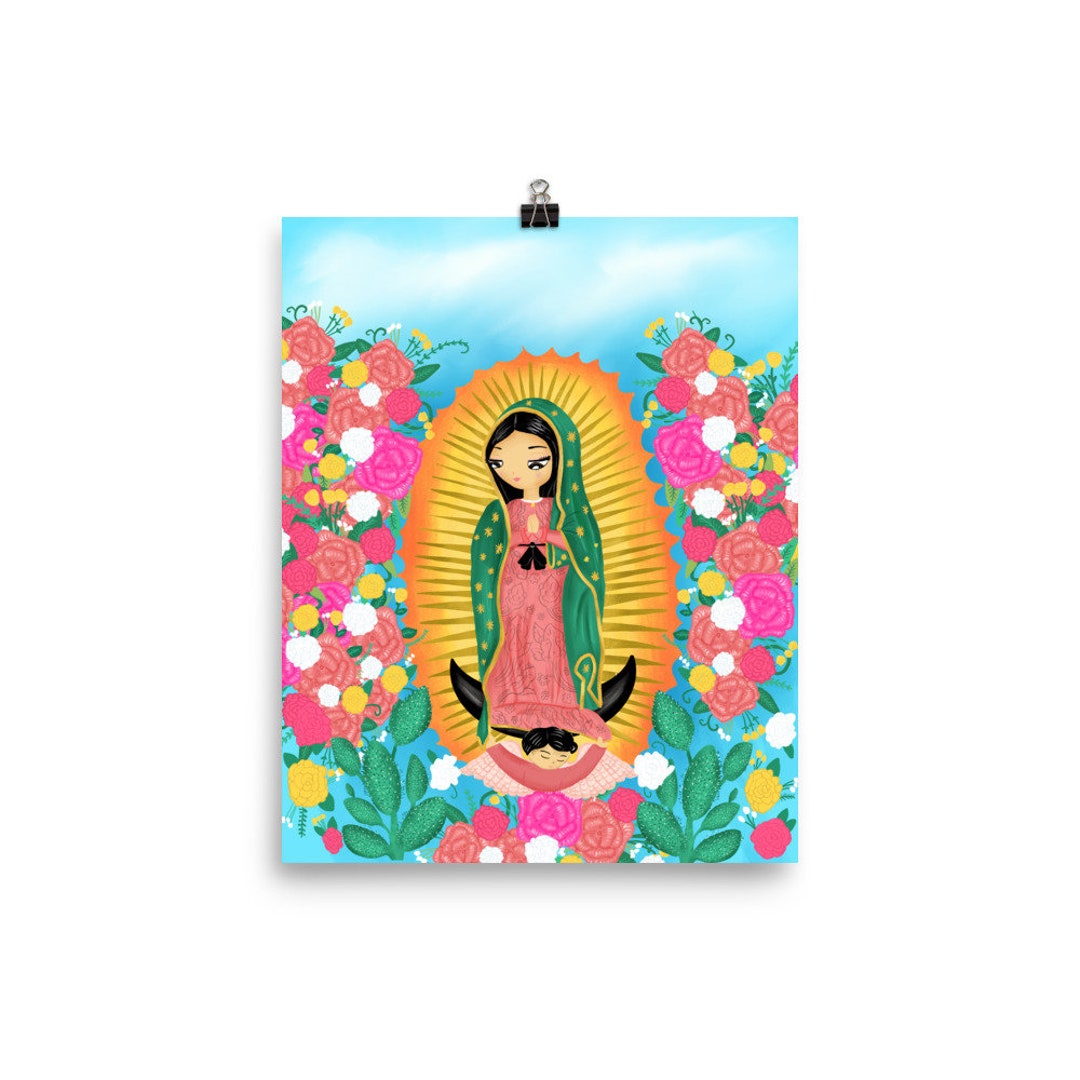Our Lady of Guadalupe Poster - Etsy