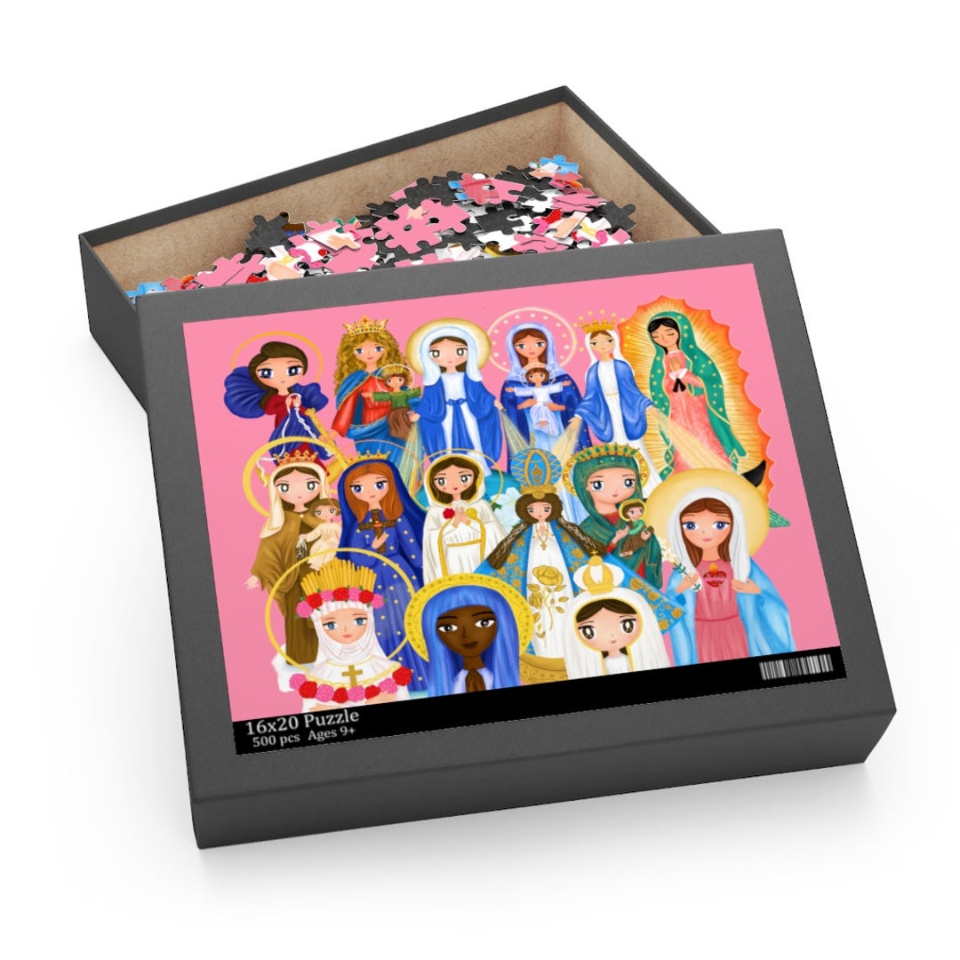 マリア信仰パズル（120、252、500ピース） - Etsy 日本