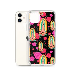 Unsere Liebe Frau von Guadalupe Muster iPhone Fall