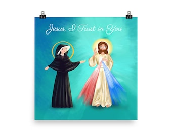 Divine Mercy Poster