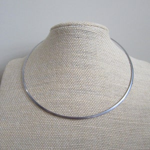stainless steel neckwire with extender