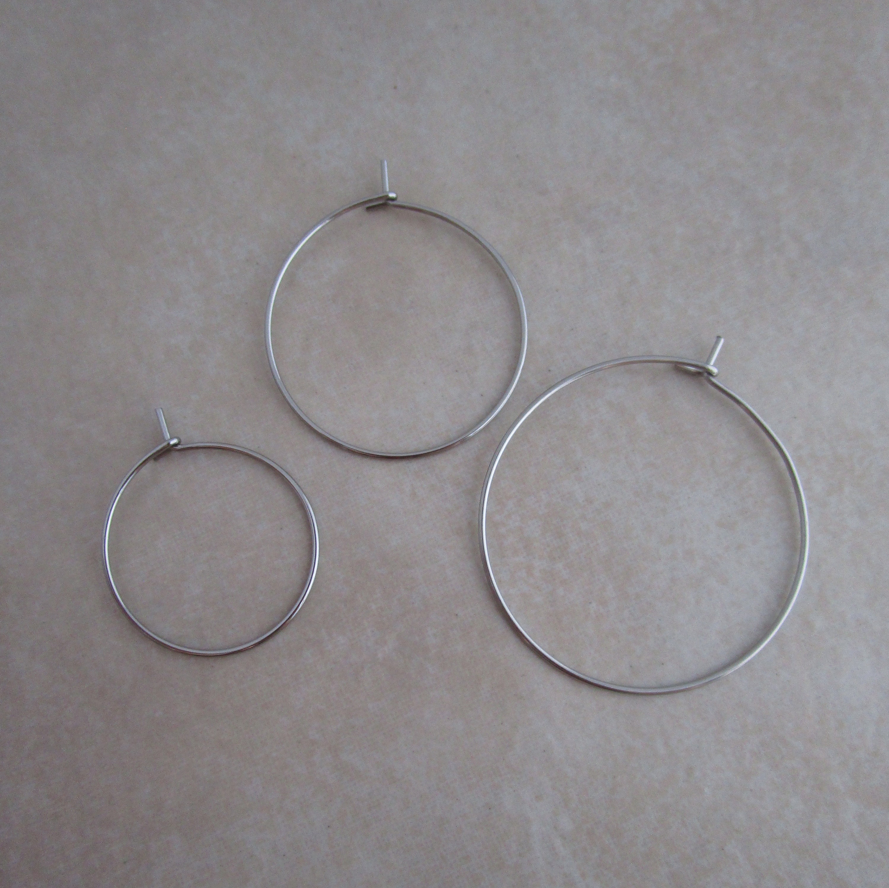 Extra-large Surgical Steel Earring Backs (Package of 10)