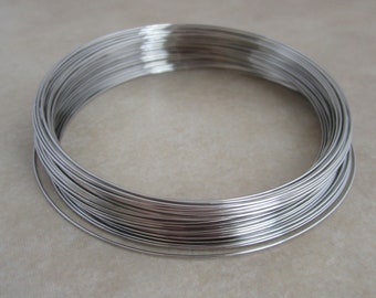 12 meters (472 inches) 24 gauge soft round stainless steel wrapping wire