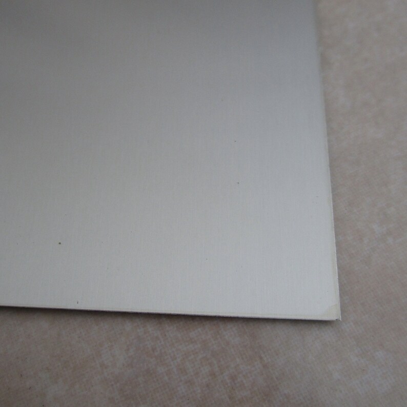 Nickel Silver Metal Sheet 26 Gauge Etsy