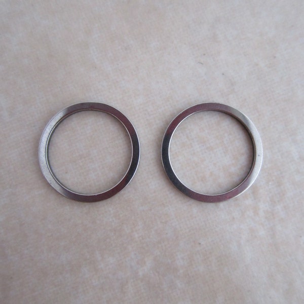 stainless steel 12mm geometric circle links connectors